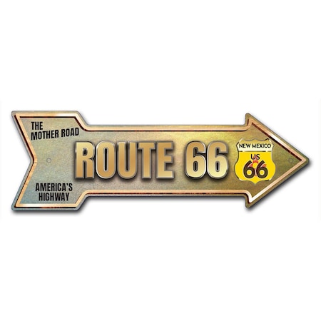 Signmission Route 66 New Mexico Arrow Decal Funny Home Decor 30in Wide D-A-10-999631